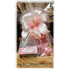 Pretty in Pink Gift Basket - 01